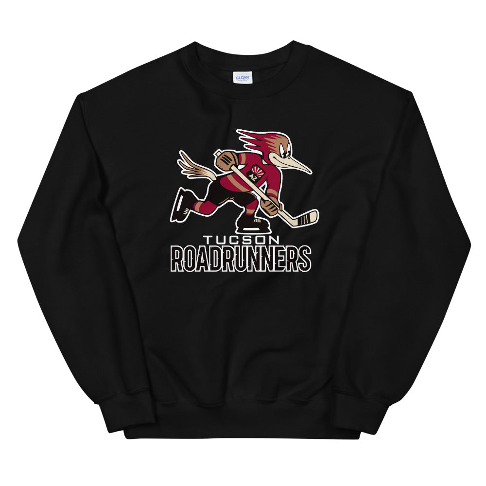 Tucson Roadrunners Adult Primary Logo Crewneck Sweatshirt