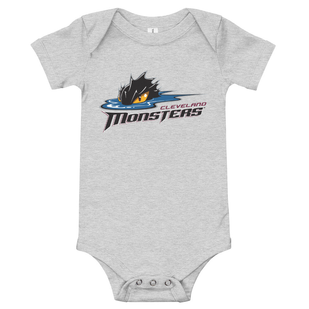 Cleveland Monsters Primary Logo Onesie
