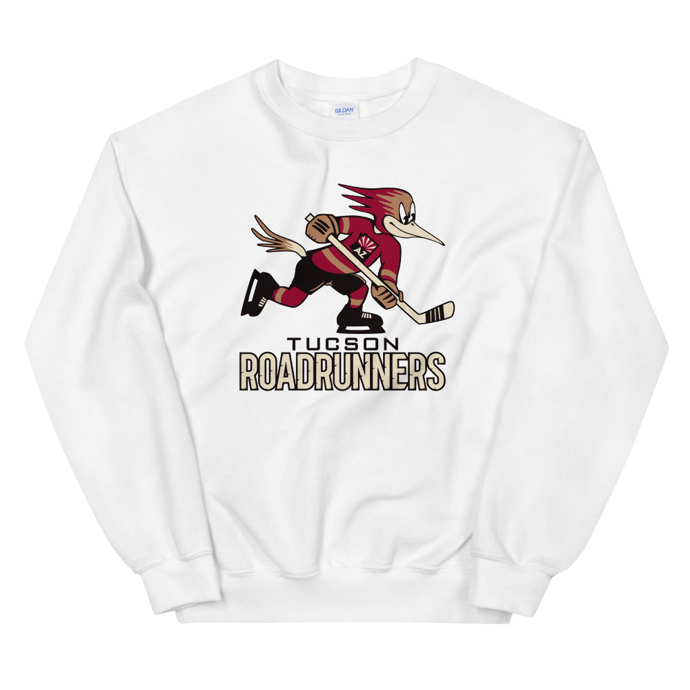 Tucson Roadrunners Adult Primary Logo Crewneck Sweatshirt