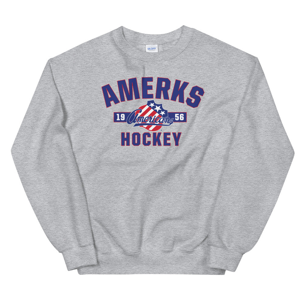 Rochester Americans Adult Established Crewneck Sweatshirt