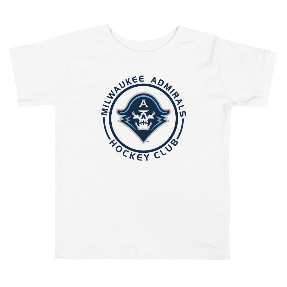 Milwaukee Admirals Toddler Faceoff Short Sleeve T-Shirt