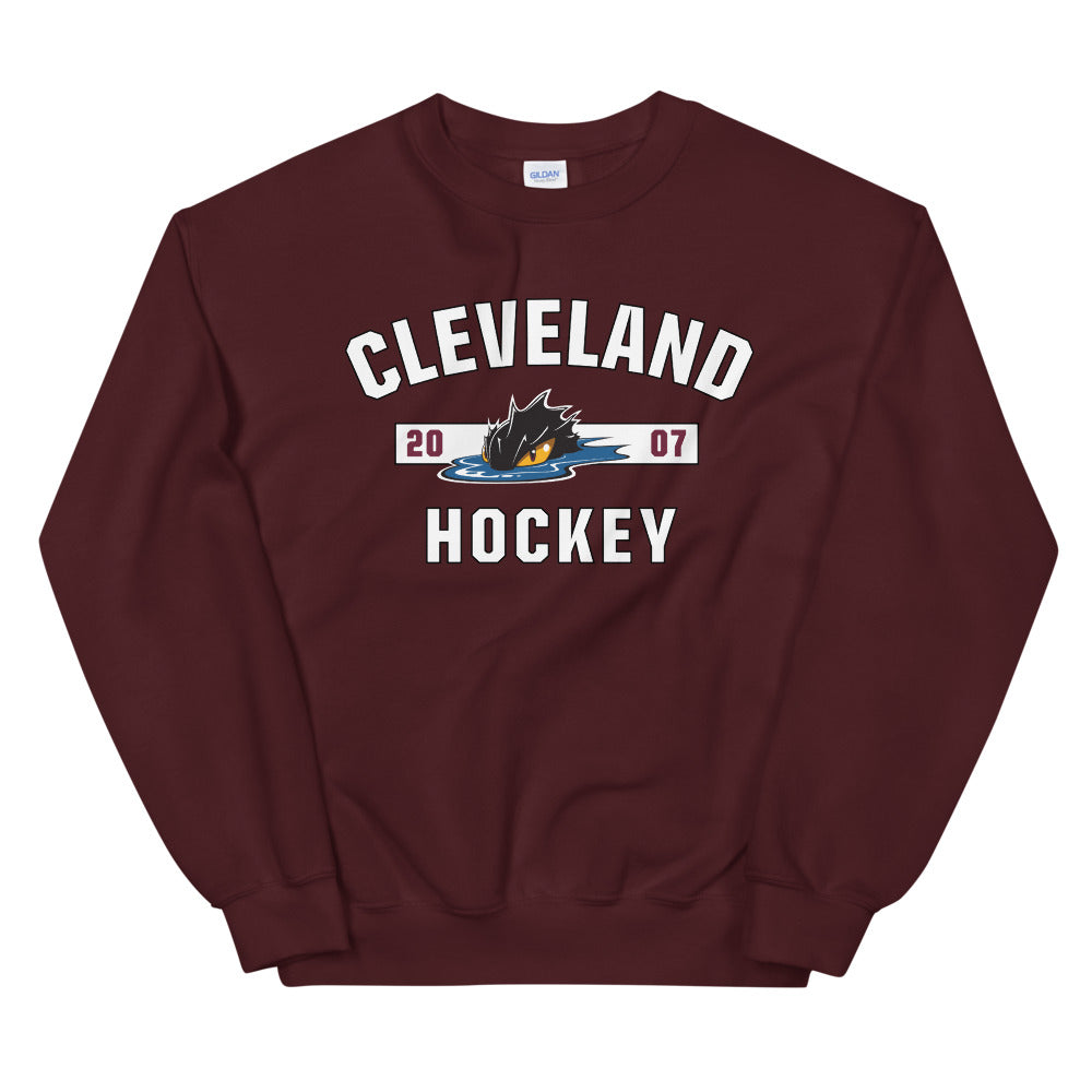 cleveland monsters sweatshirt Cleveland Monsters Adult Established Crewneck Sweatshirt