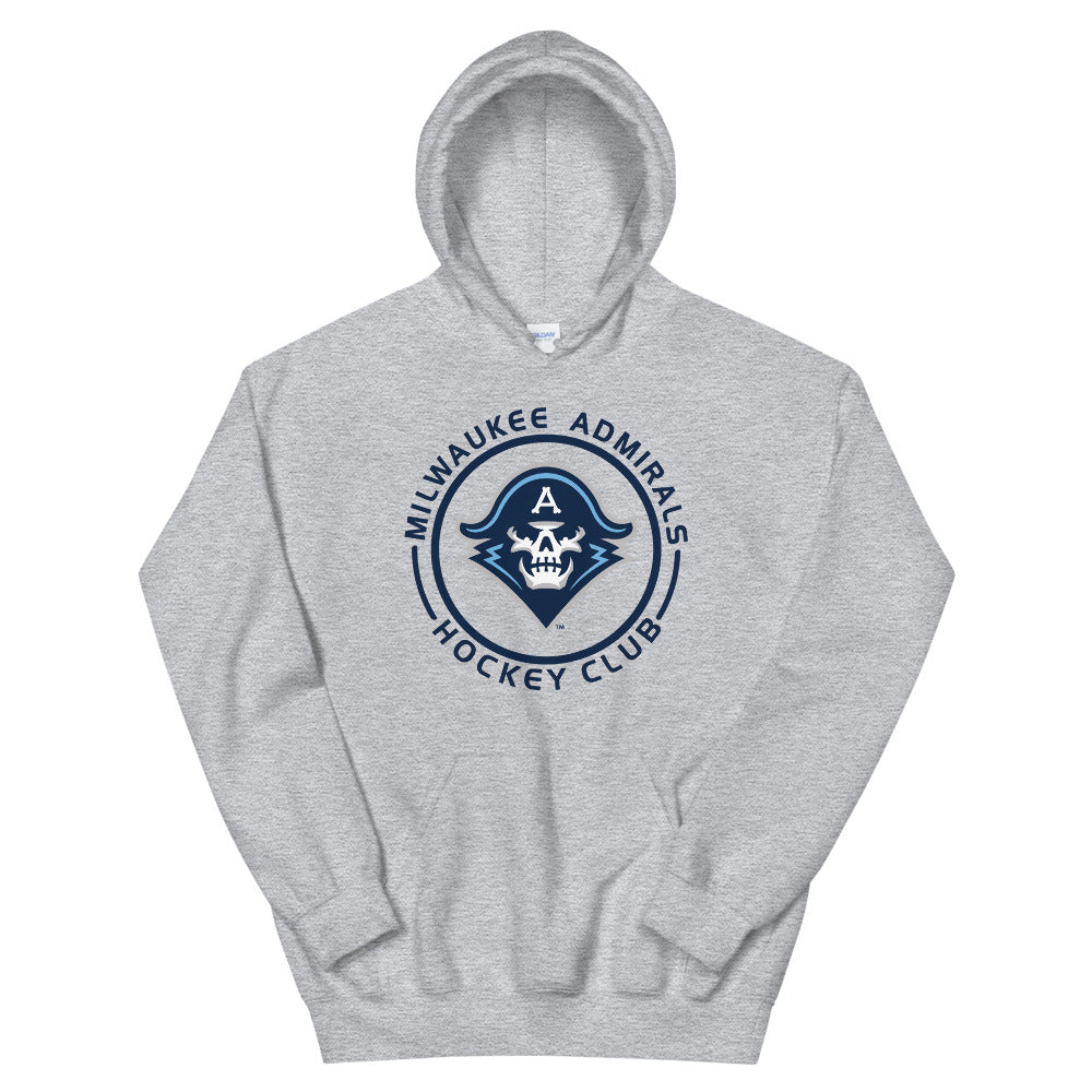 Milwaukee Admirals Adult Faceoff Pullover Hoodie