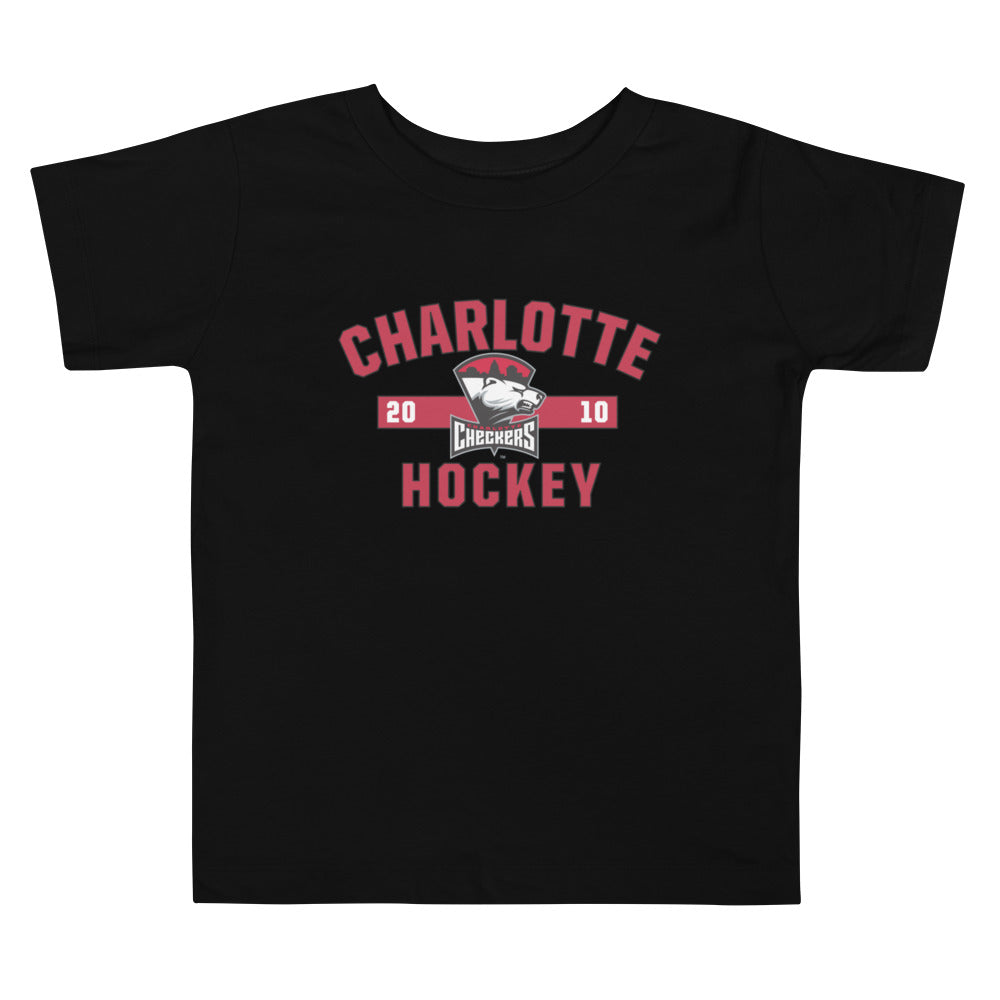 Charlotte Checkers Established Logo Toddler Short Sleeve T-Shirt