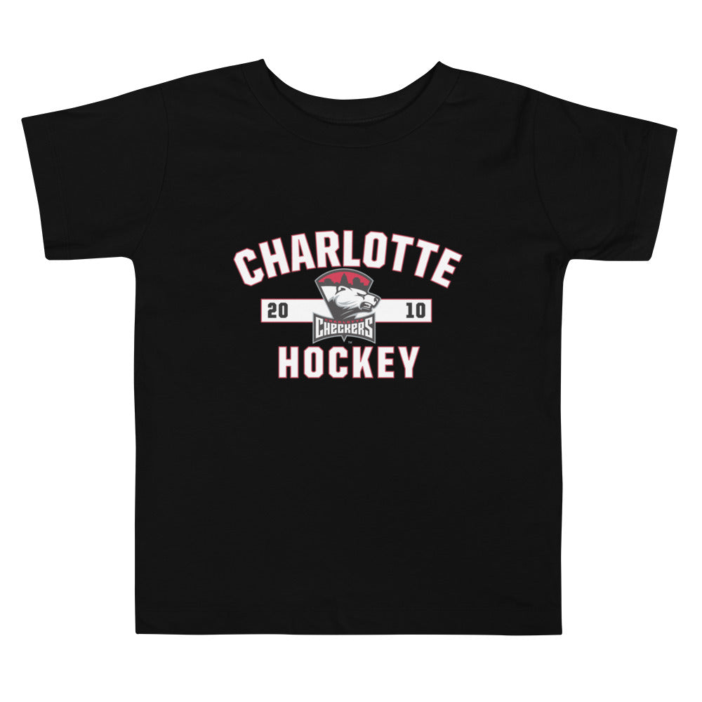 Charlotte Checkers Established Logo Toddler Short Sleeve T-Shirt