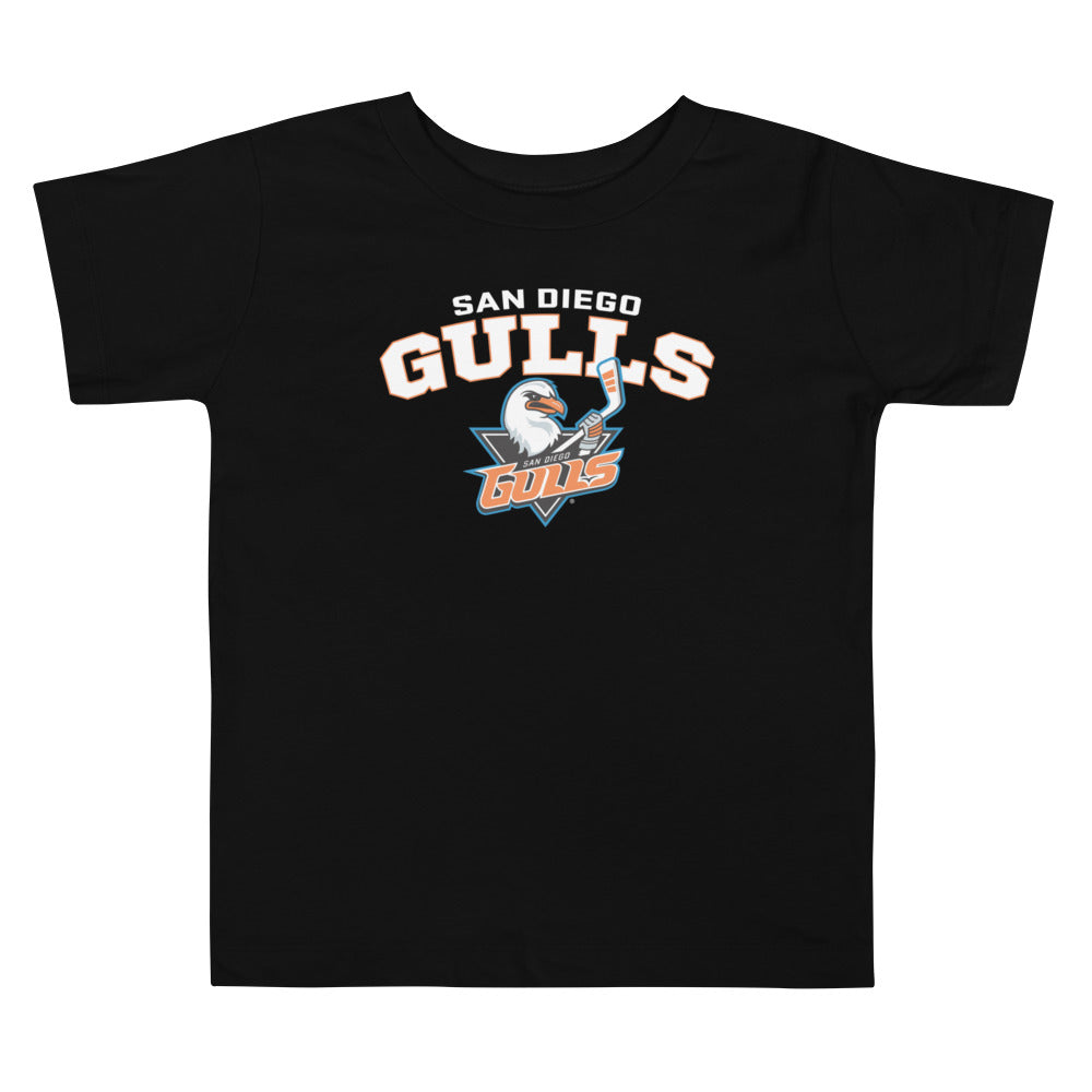San Diego Gulls Arch Toddler Short Sleeve T-Shirt