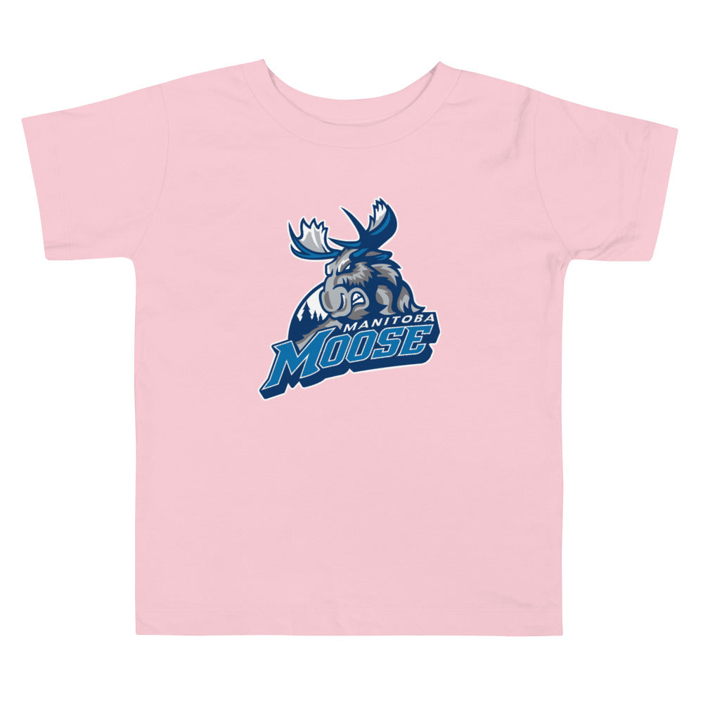 Manitoba Moose Primary Logo Toddler Short Sleeve T-Shirt