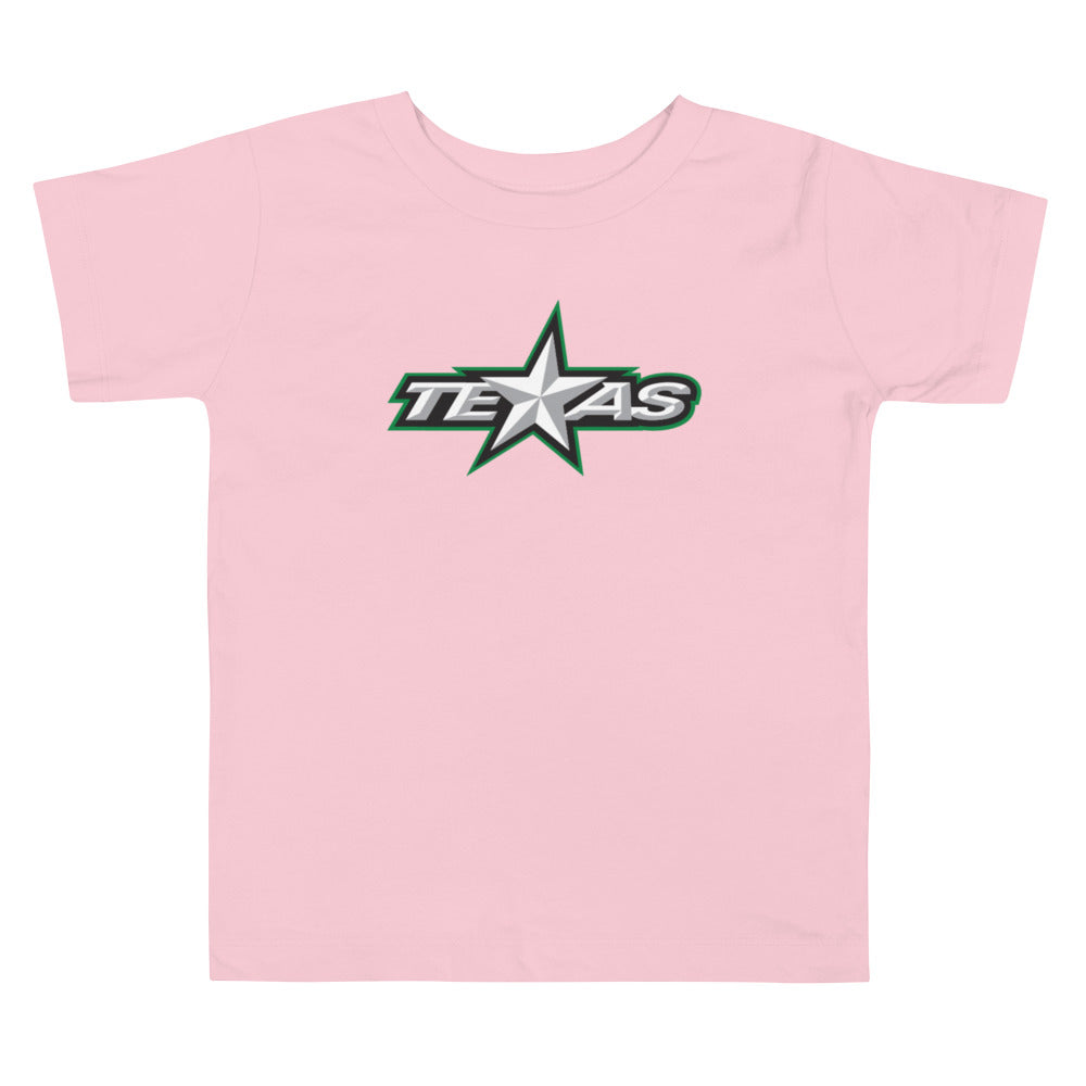 Texas Stars Primary Logo Toddler Short Sleeve T-shirt