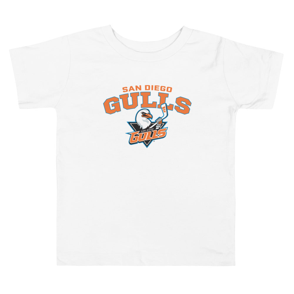 San Diego Gulls Arch Toddler Short Sleeve T-Shirt