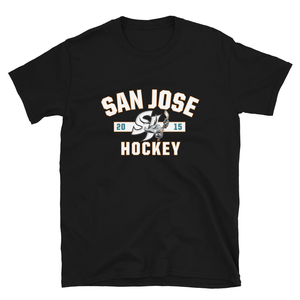 San Jose Barracuda Adult Established Short Sleeve T-Shirt