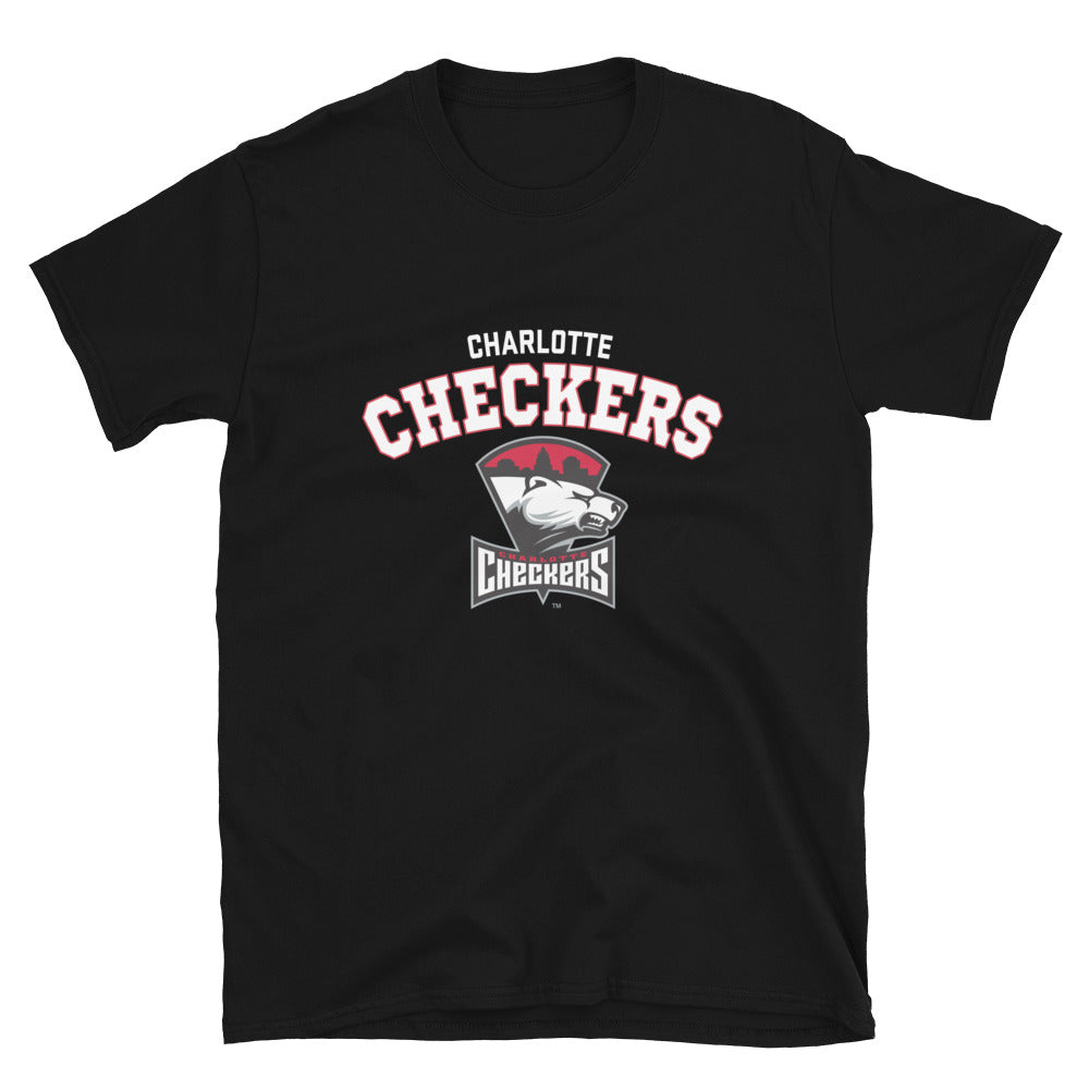 Charlotte Checkers Adult Arch Short-Sleeve T-Shirt