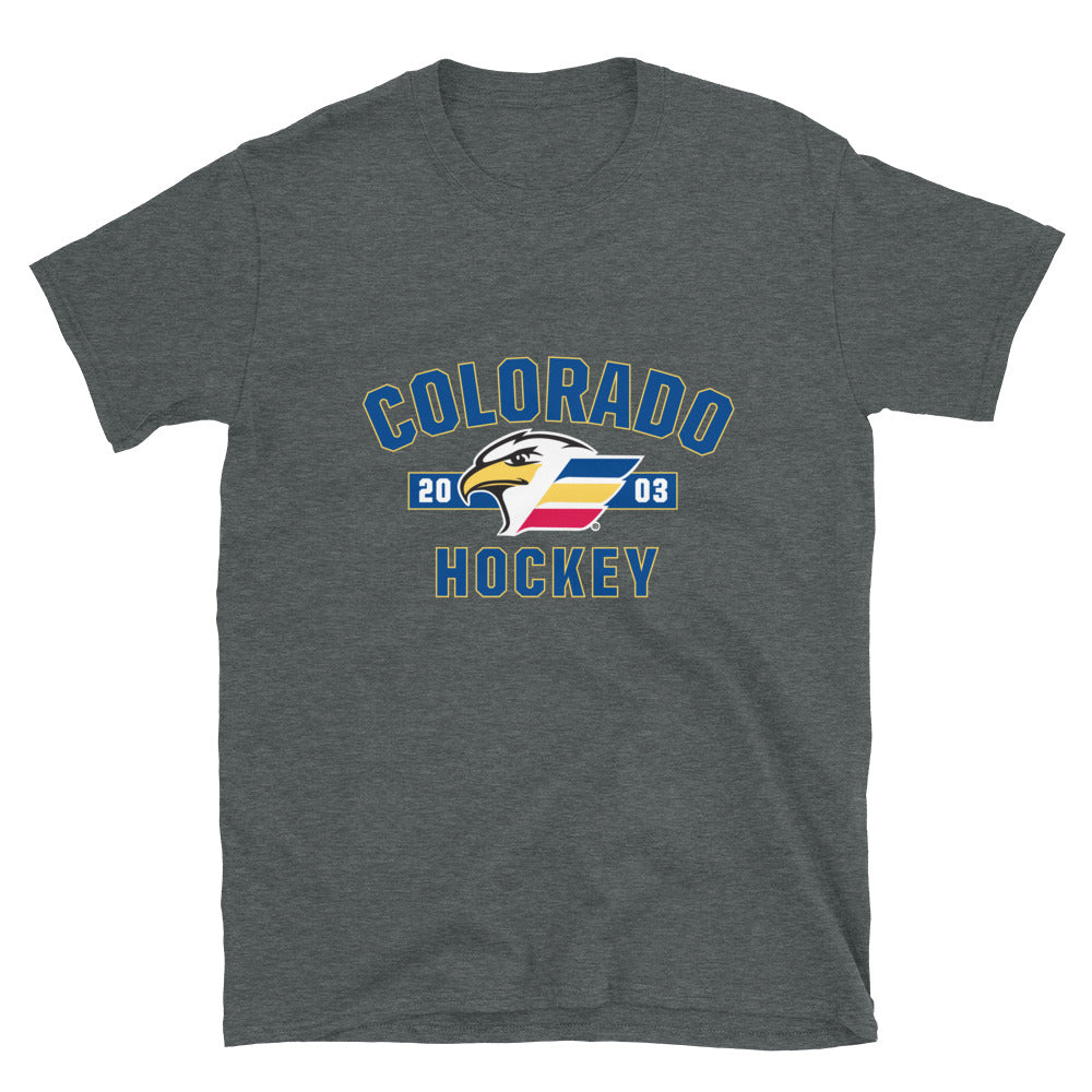Colorado Eagles Adult Established Logo Short Sleeve T-Shirt
