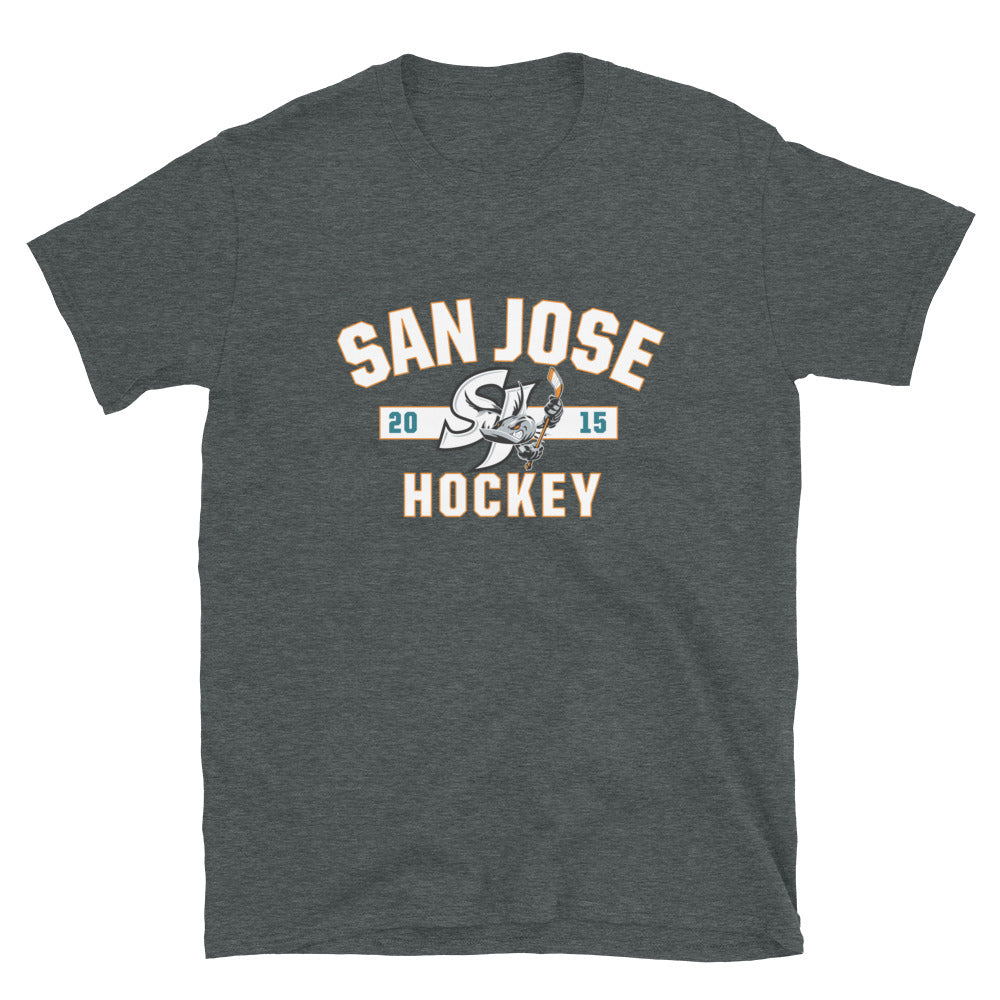San Jose Barracuda Adult Established Short Sleeve T-Shirt