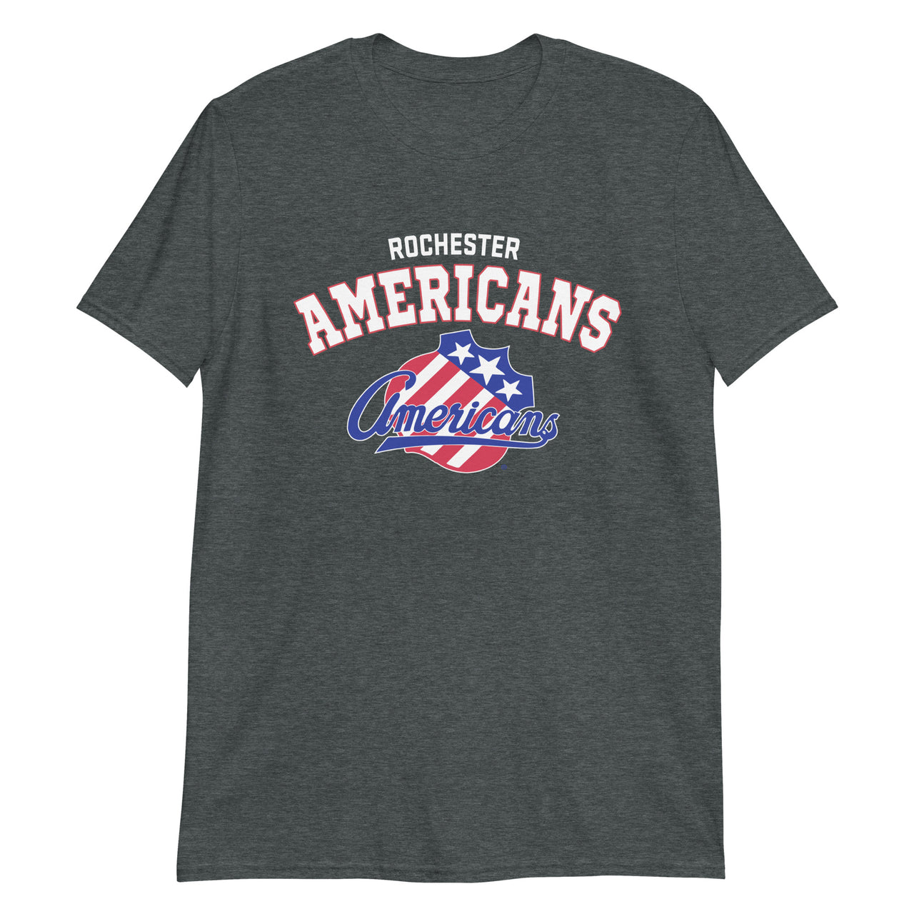 Rochester Americans Adult Arch Short Sleeve T-Shirt