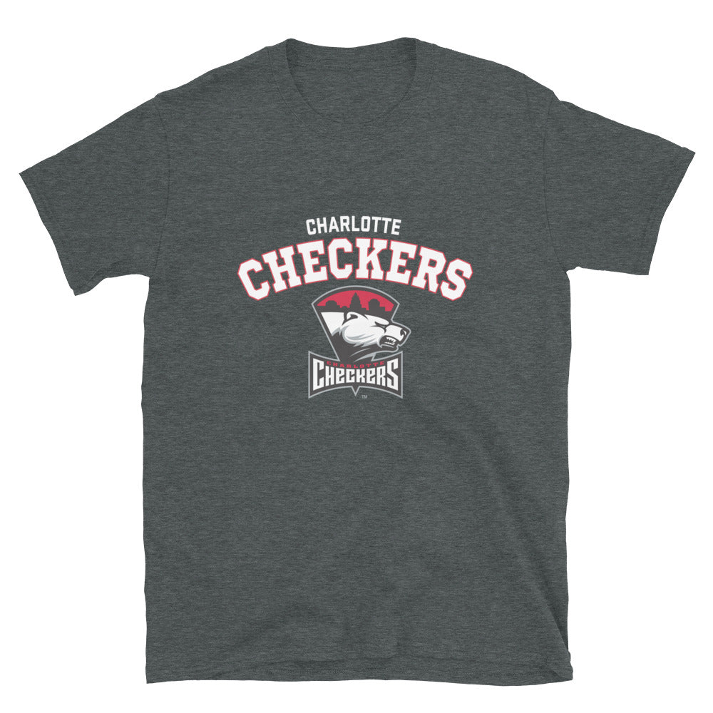 Charlotte Checkers Adult Arch Short-Sleeve T-Shirt