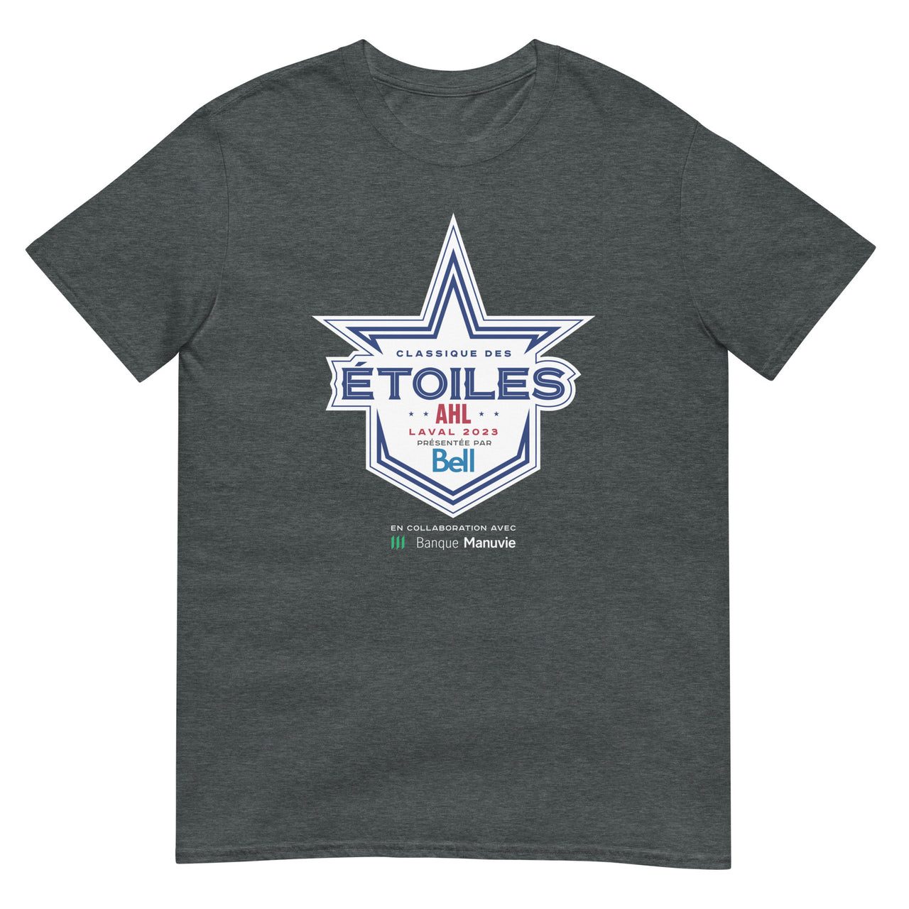 2023 AHL All-Star Classic Adult Short Sleeve T-Shirt French Logo