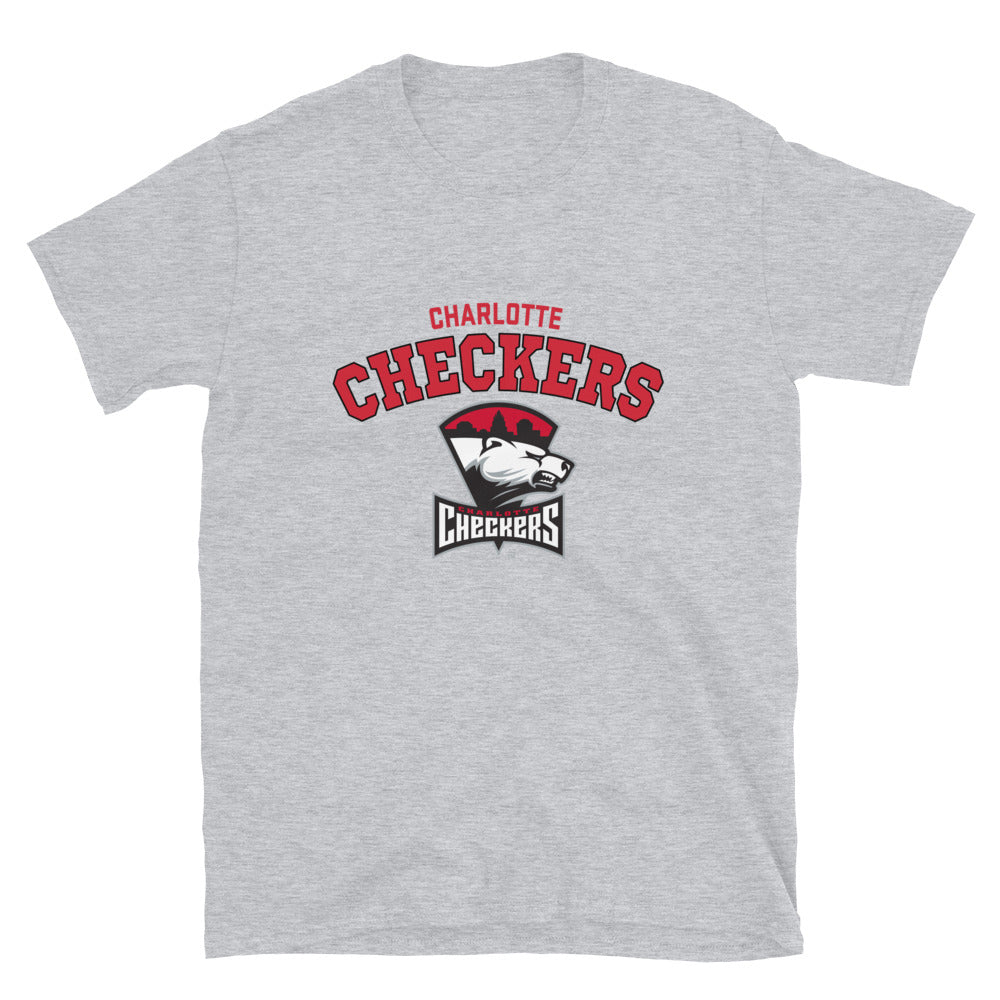 Charlotte Checkers Adult Arch Short-Sleeve T-Shirt