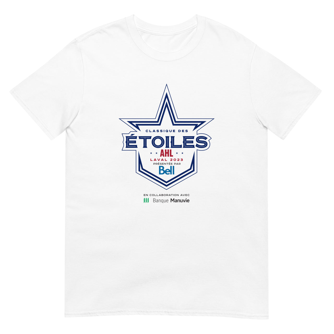 2023 AHL All-Star Classic Adult Short Sleeve T-Shirt French Logo