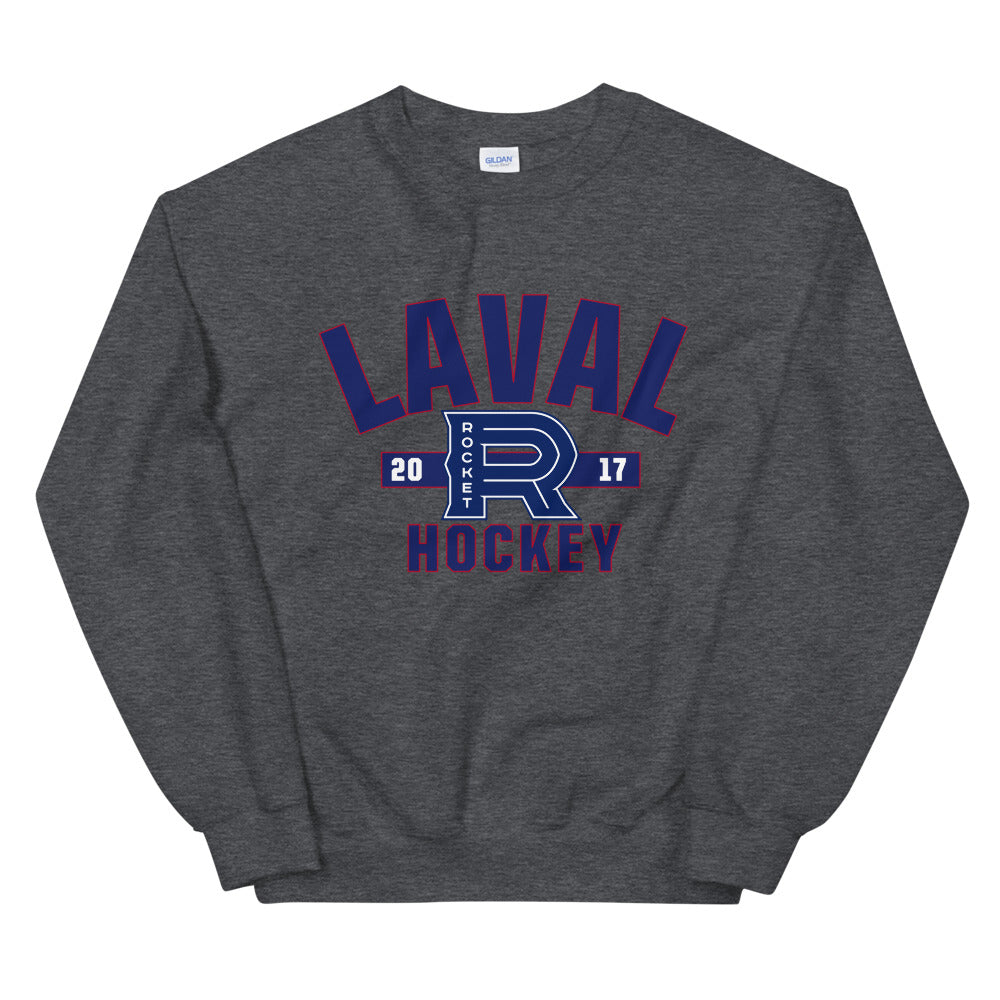 Laval Rocket Adult Established Logo Crewneck Sweatshirt