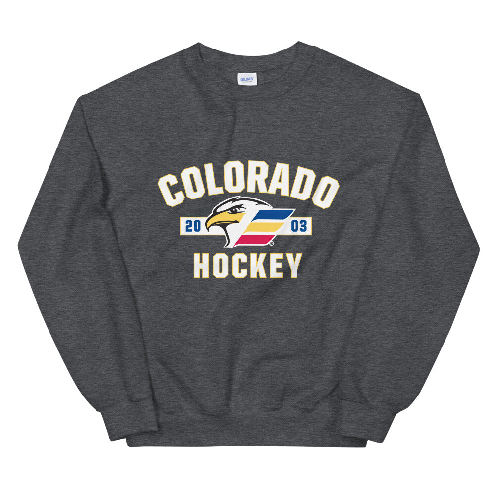 Colorado Eagles Adult Established Logo Crewneck Sweatshirt