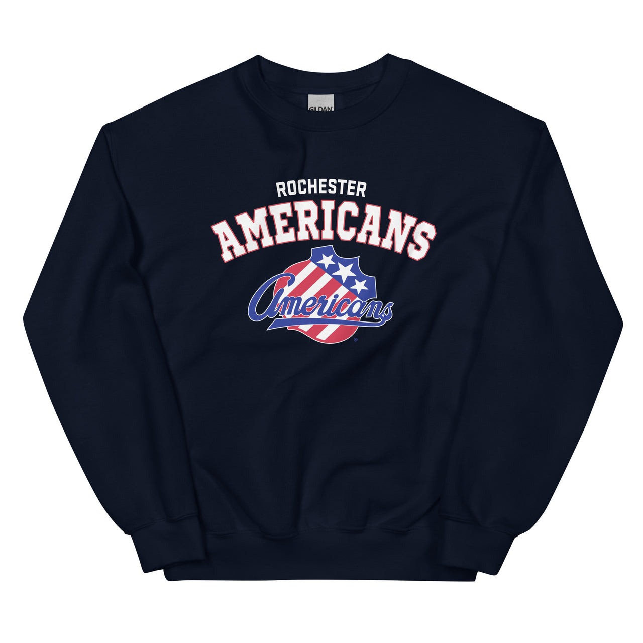 Rochester Americans Adult Arch Crewneck Sweatshirt