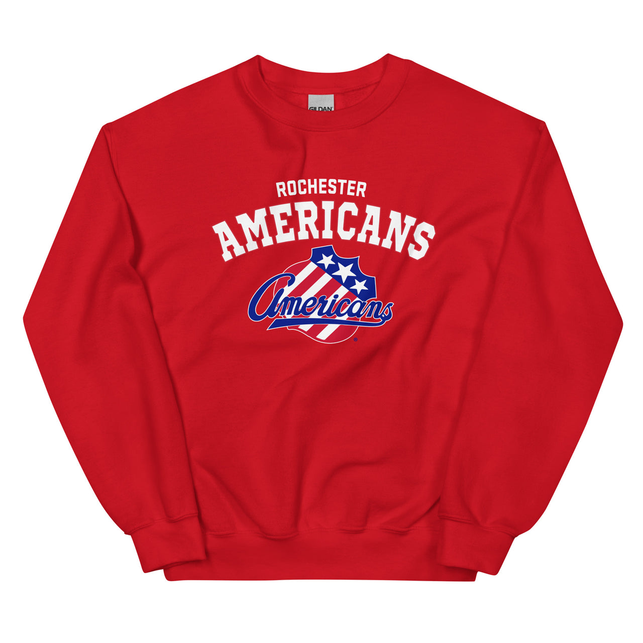 Rochester Americans Adult Arch Crewneck Sweatshirt