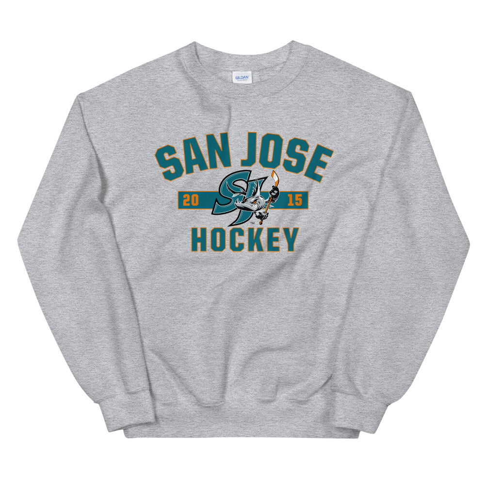 San Jose Barracuda Adult Established Crewneck Sweatshirt