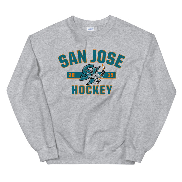 San Jose Barracuda Adult Established Crewneck Sweatshirt –
