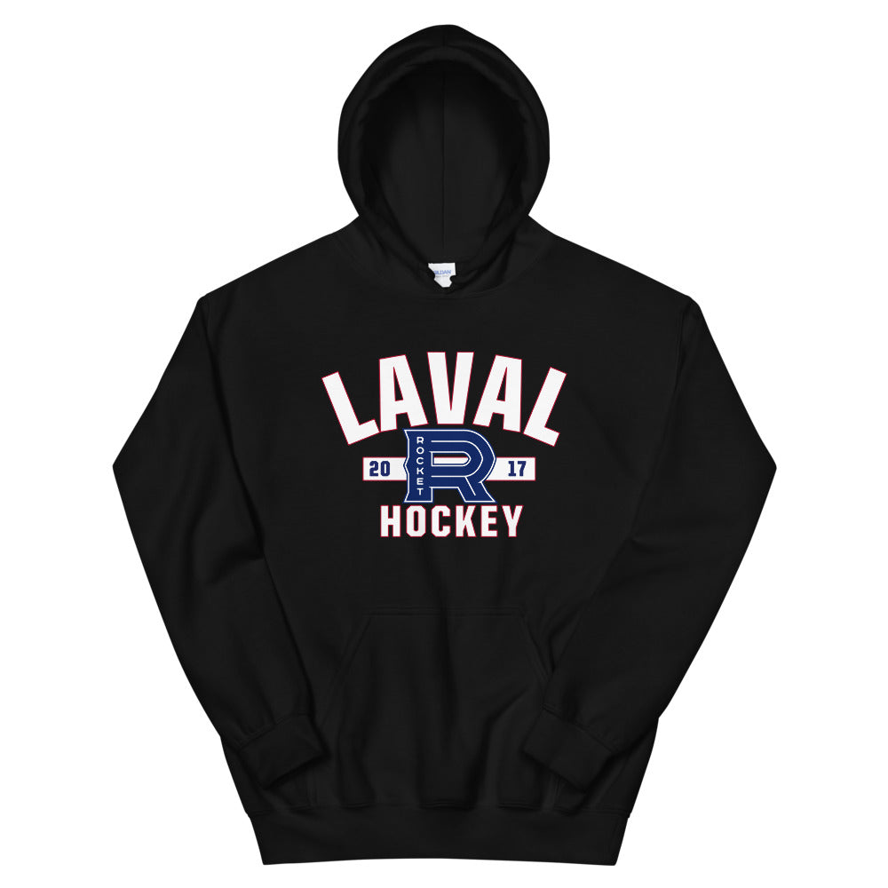 Laval Rocket Adult Established Logo Pullover Hoodie