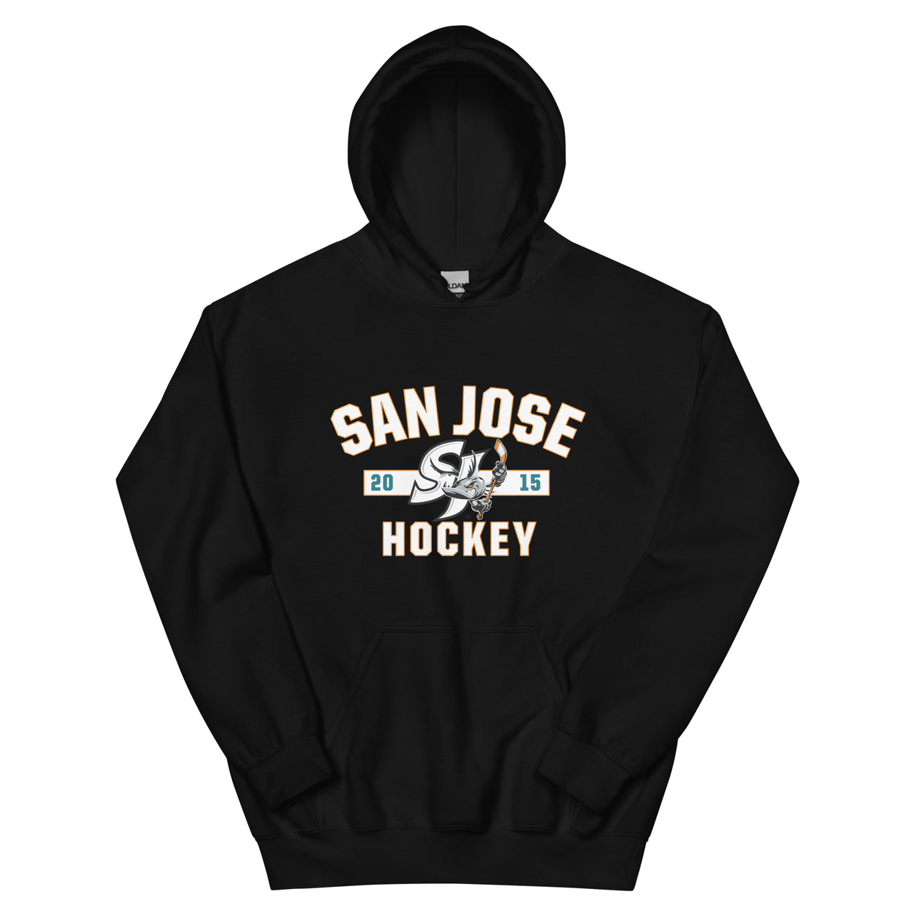 San Jose Barracuda Adult Established Pullover Hoodie