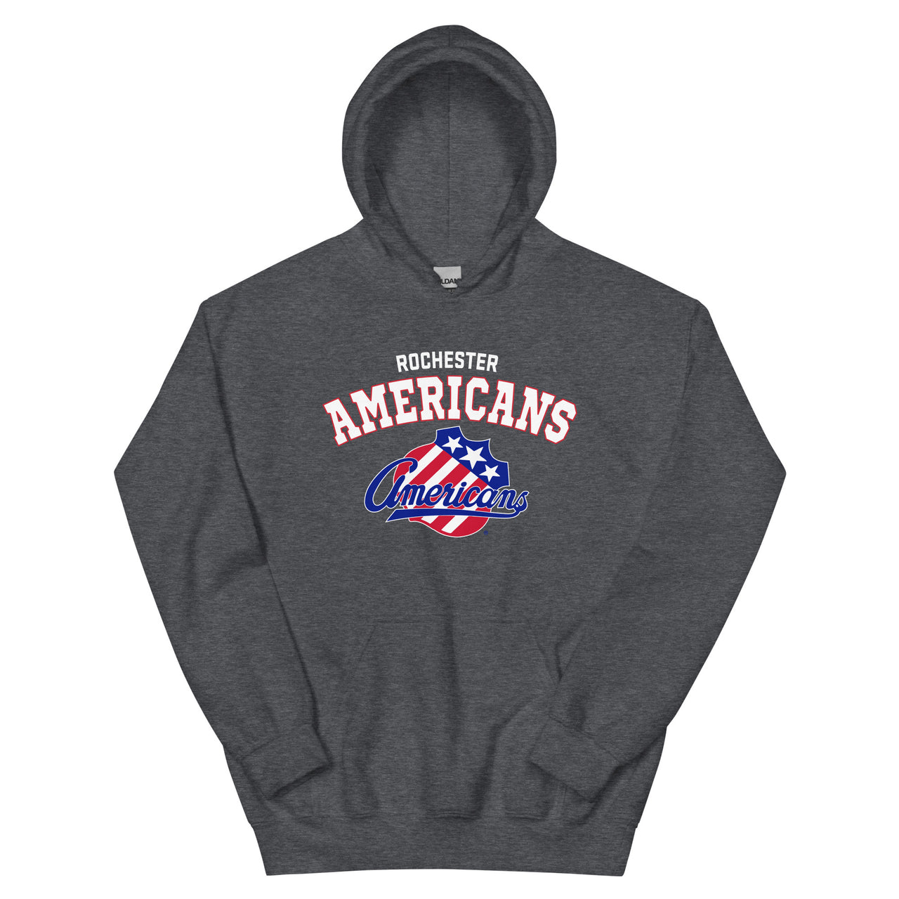 Rochester Americans Adult Arch Pullover Hoodie