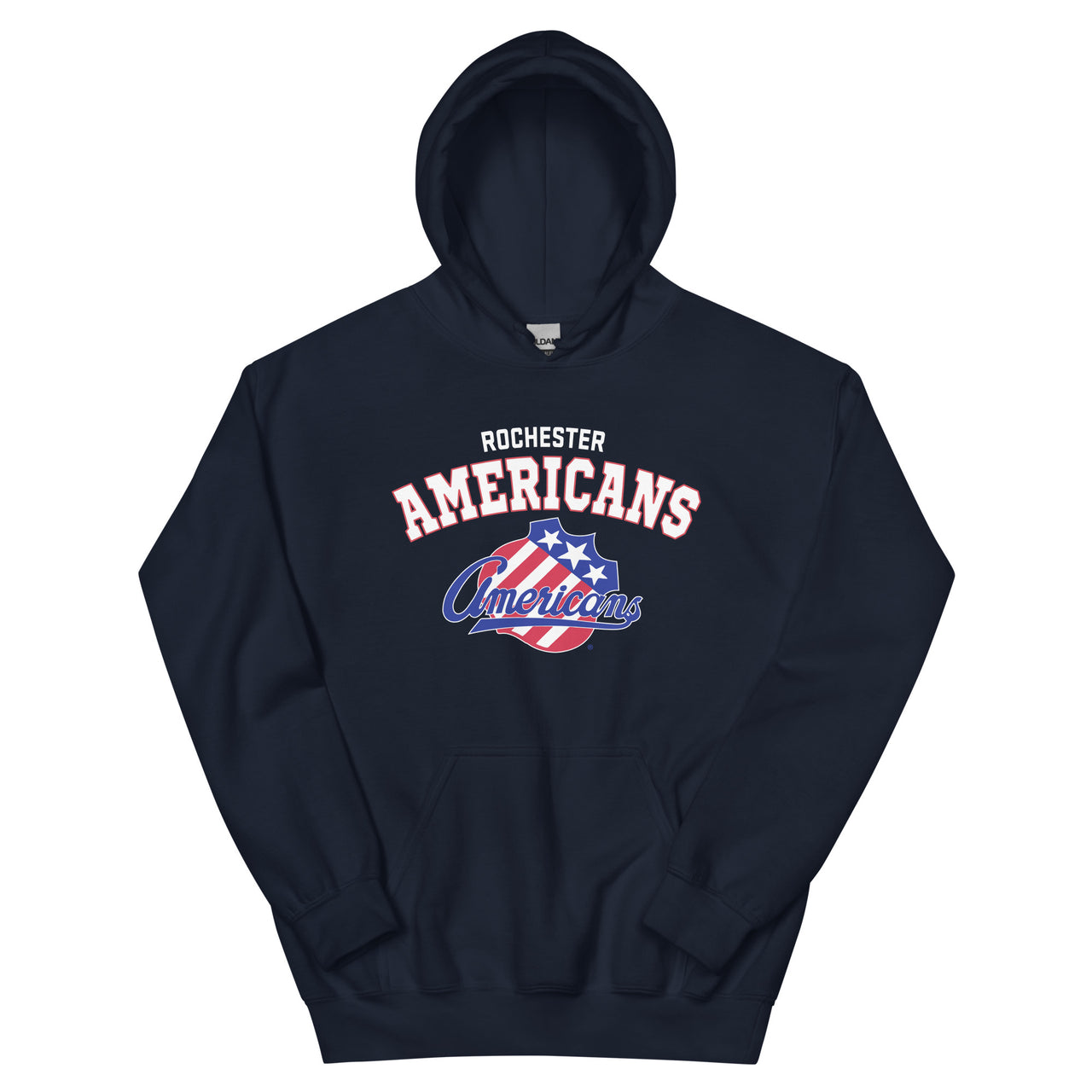 Rochester Americans Adult Arch Pullover Hoodie