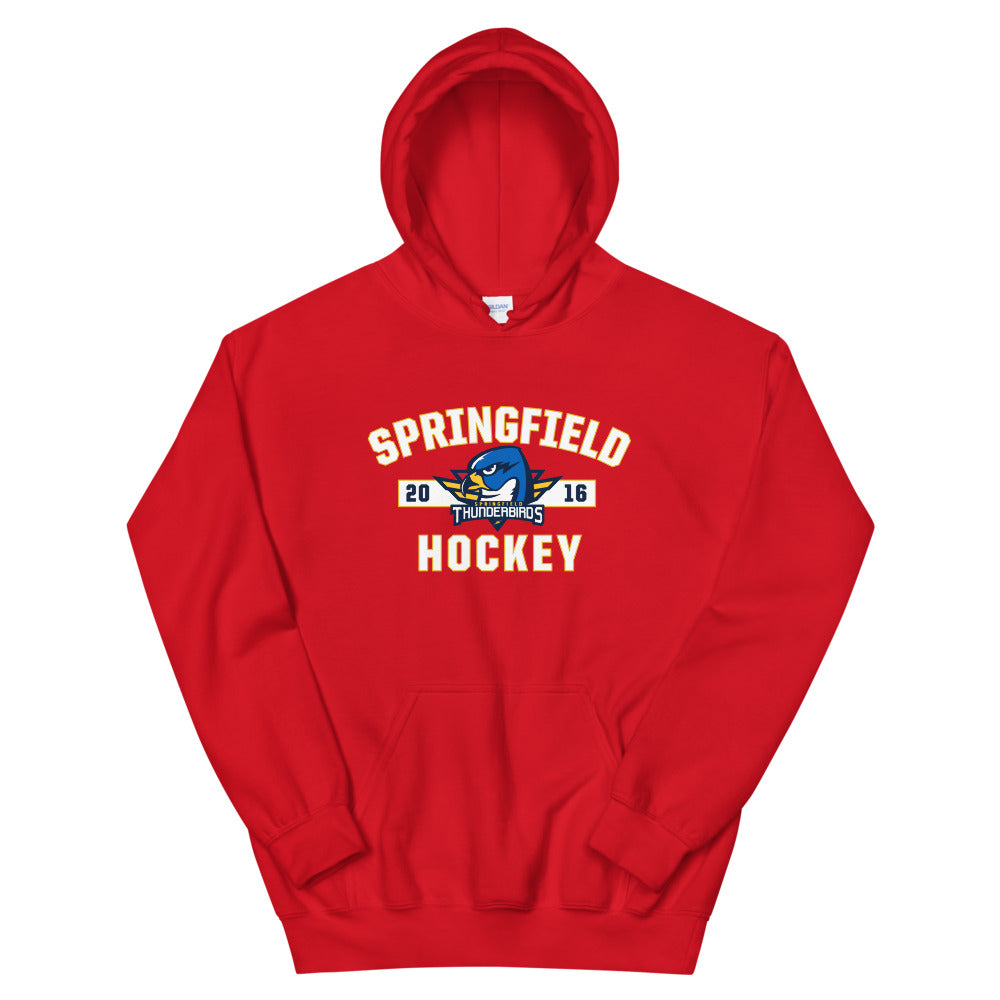 Springfield Thunderbirds Adult Established Logo Pullover Hoodie