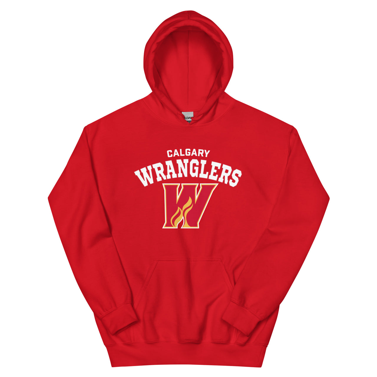 Calgary Wranglers Adult Arch Pullover Hoodie