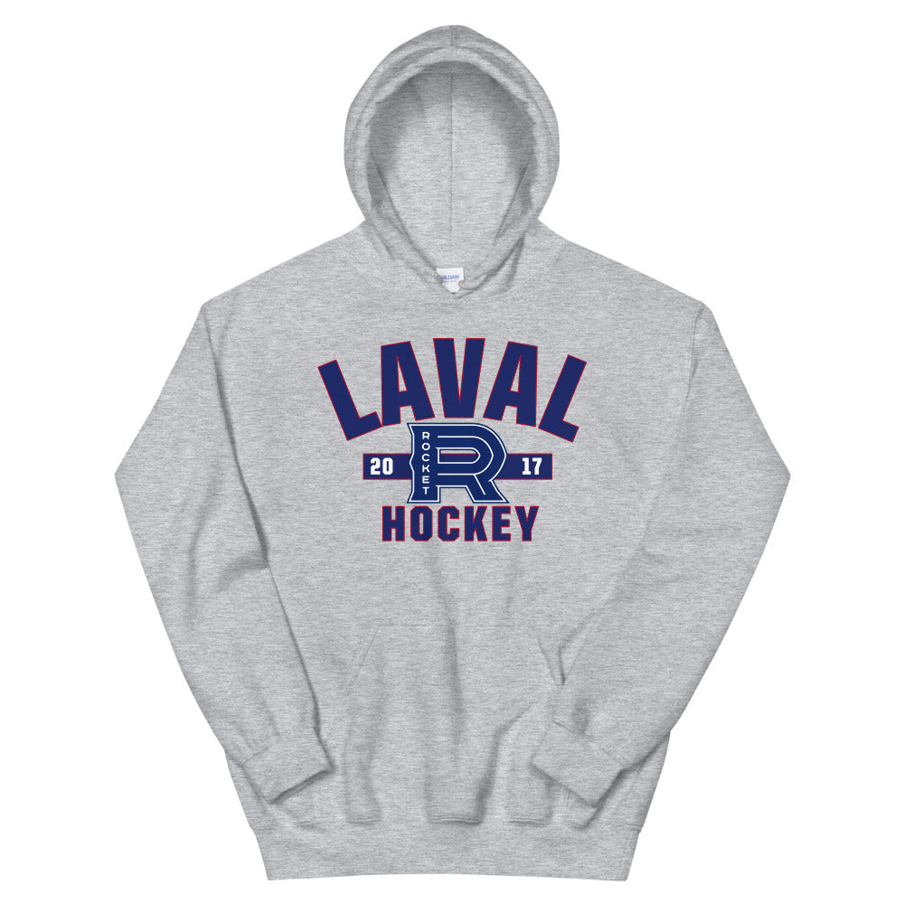 Laval Rocket Adult Established Logo Pullover Hoodie
