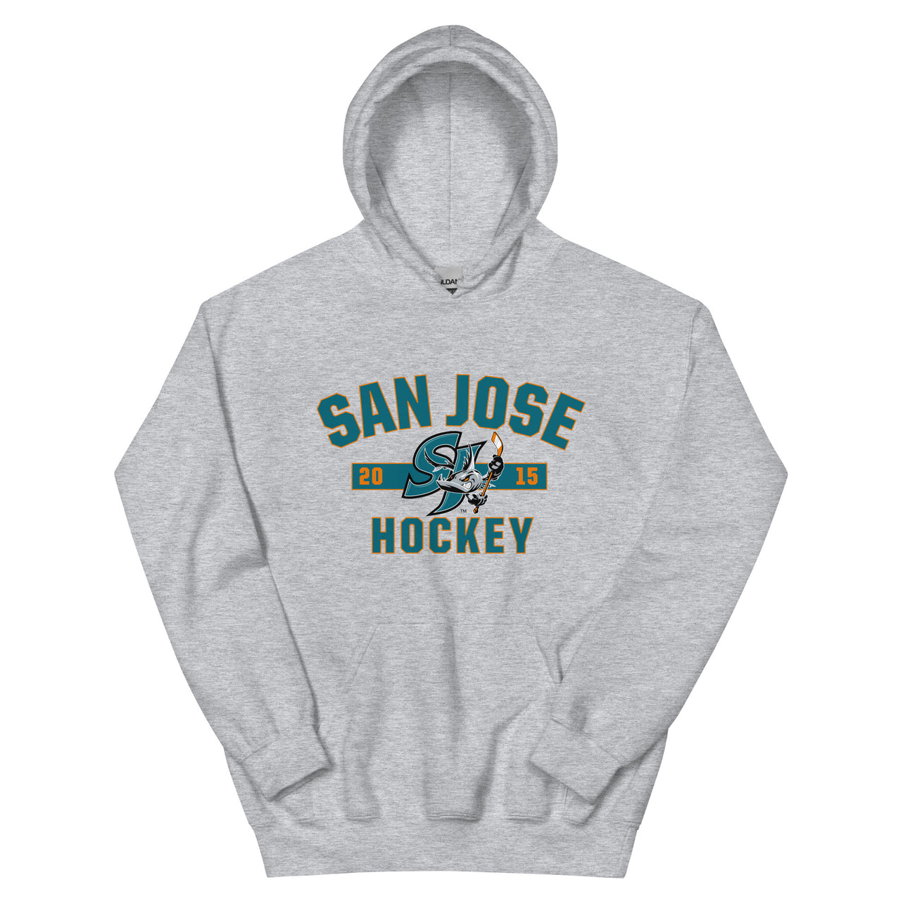 San Jose Barracuda Adult Established Pullover Hoodie
