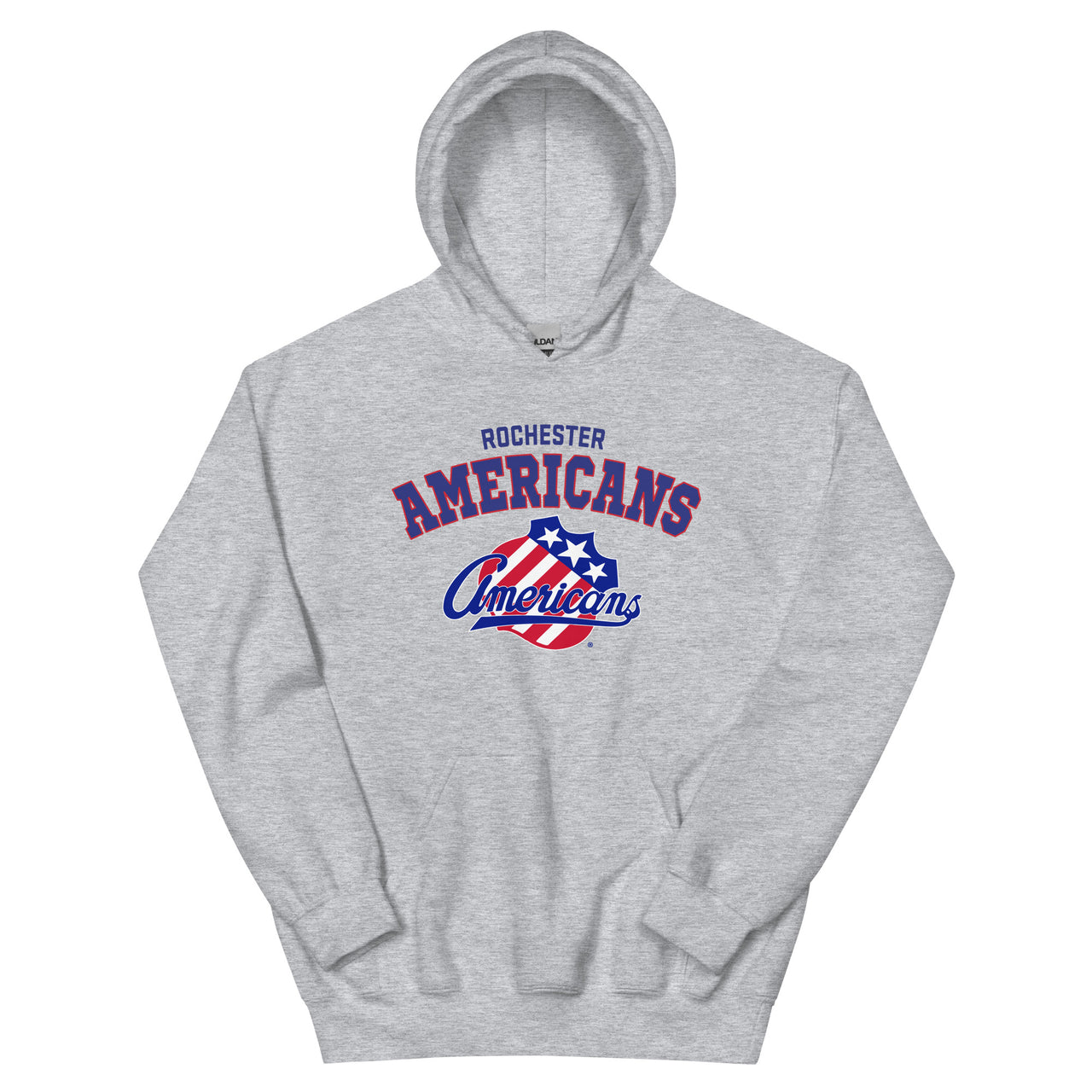 Rochester Americans Adult Arch Pullover Hoodie