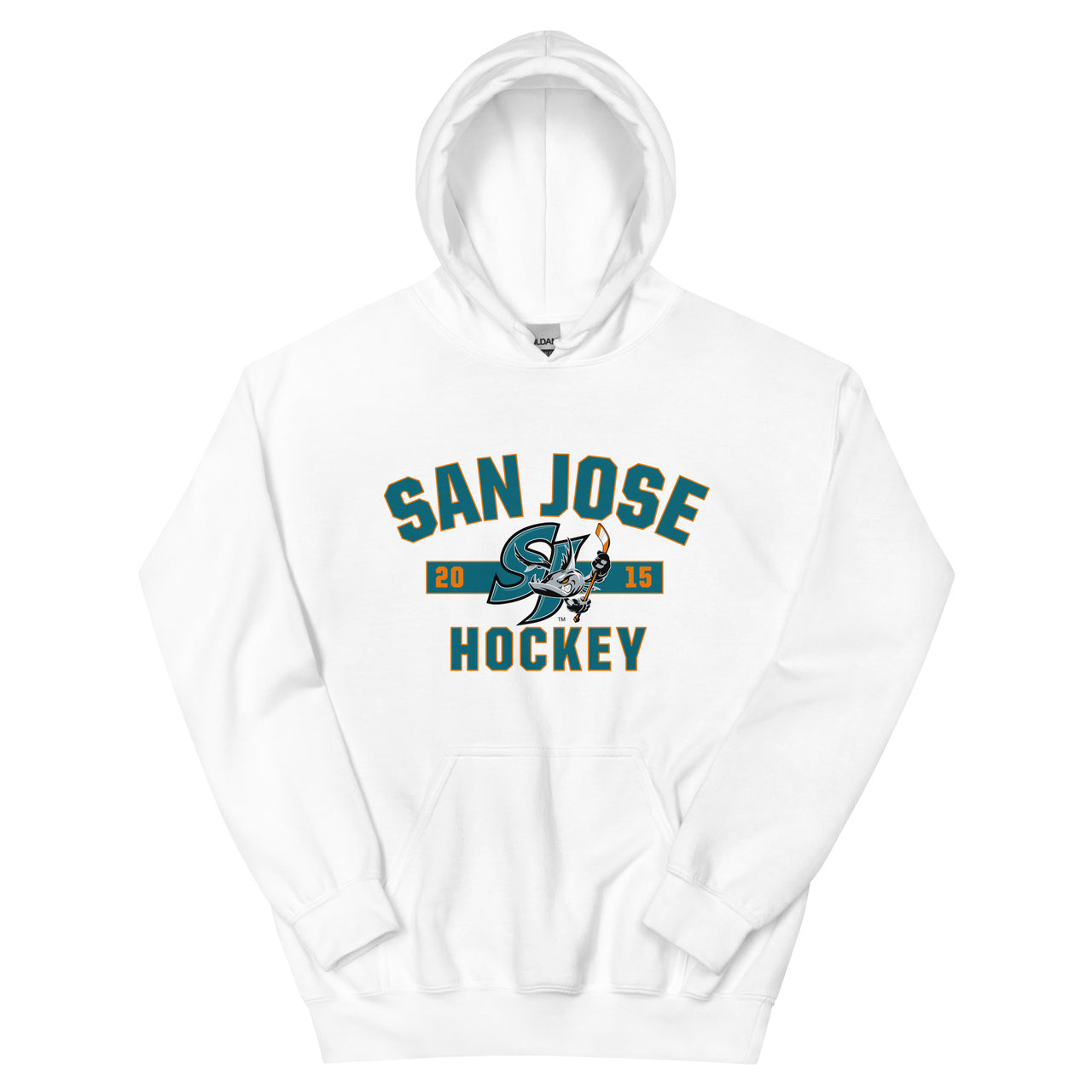 San Jose Barracuda Adult Established Pullover Hoodie