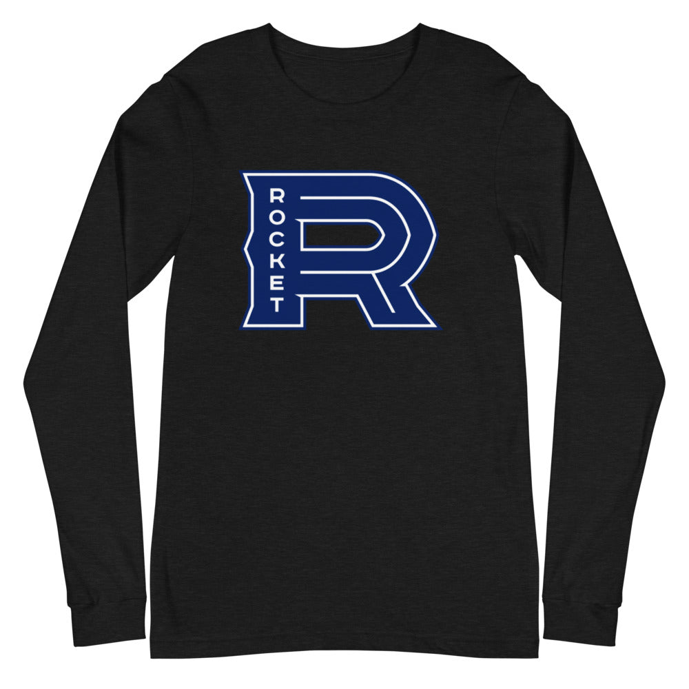 Laval Rocket Adult Primary Logo Long Sleeve T-Shirt