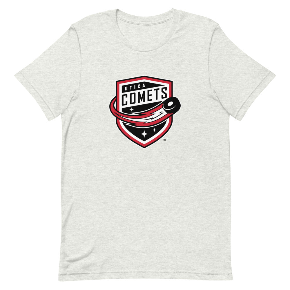Utica Comets Adult Primary Logo Premium Short-Sleeve T-Shirt