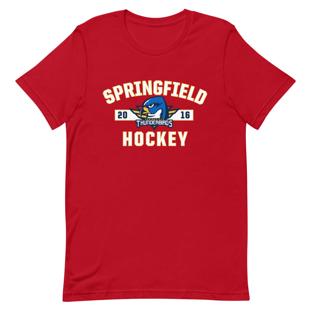 Springfield Thunderbirds Adult Established Logo Premium Short Sleeve T-Shirt