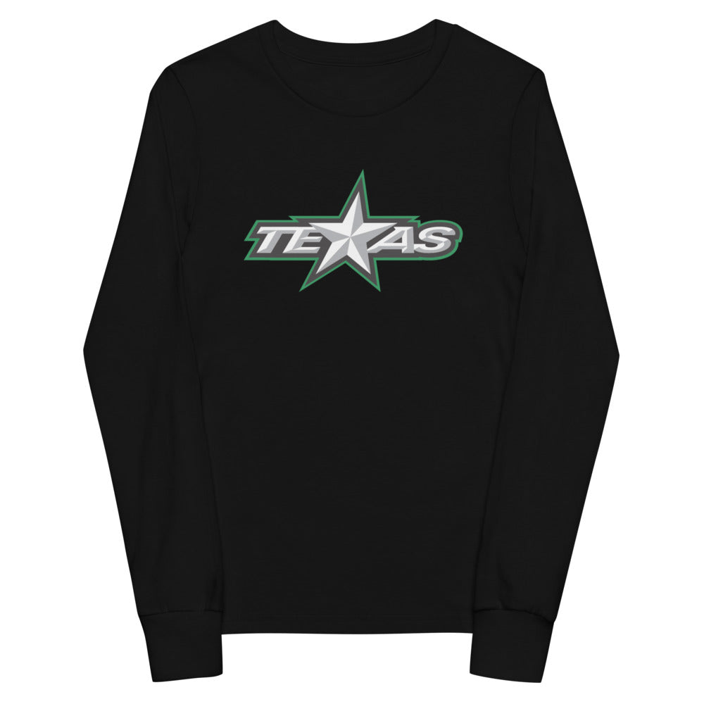 Texas Stars Primary Logo Youth Long Sleeve Shirt