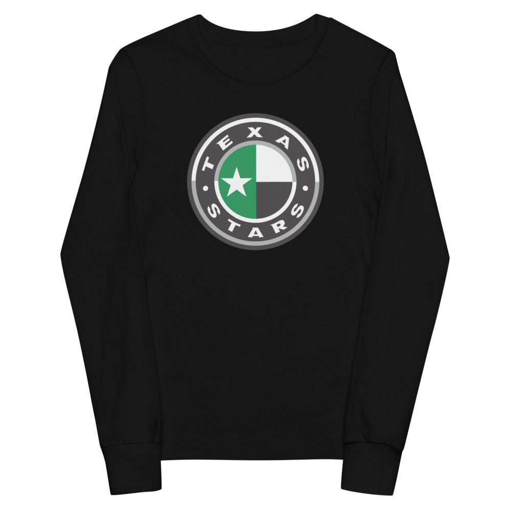 Texas Stars Secondary Logo Youth Long Sleeve T-Shirt
