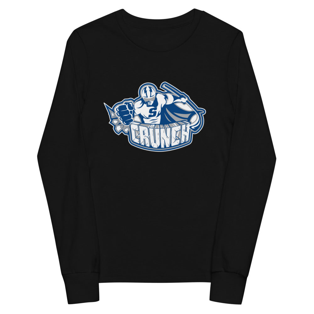 Syracuse Crunch Primary Logo Youth Long Sleeve T-Shirt