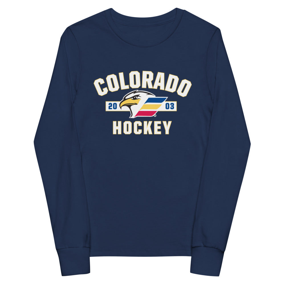 Colorado Eagles Youth Established Long Sleeve Shirt