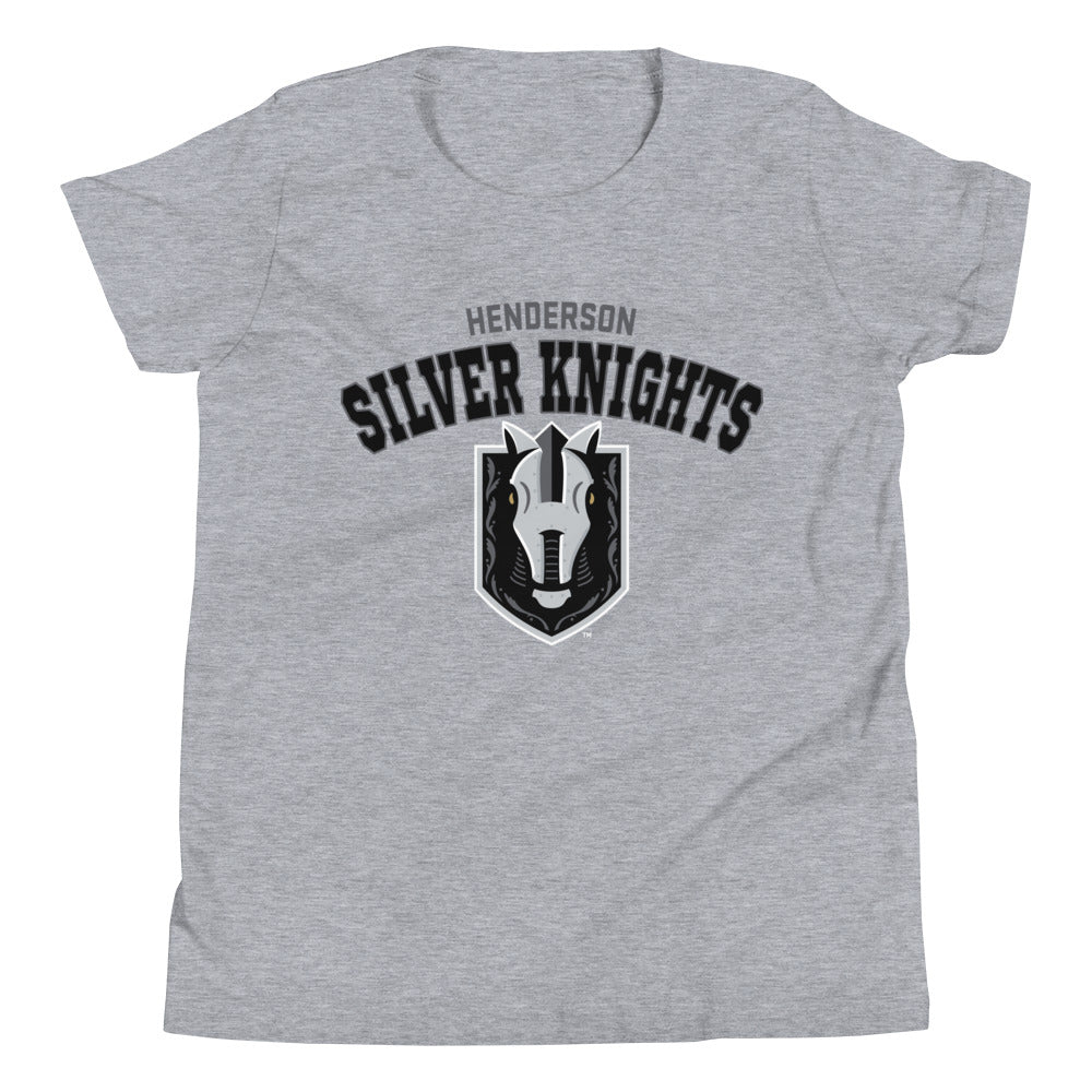 Henderson Silver Knights Youth Arch Short Sleeve T-Shirt