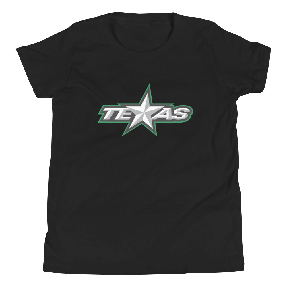 Texas Stars Primary Logo Youth Short Sleeve T-Shirt