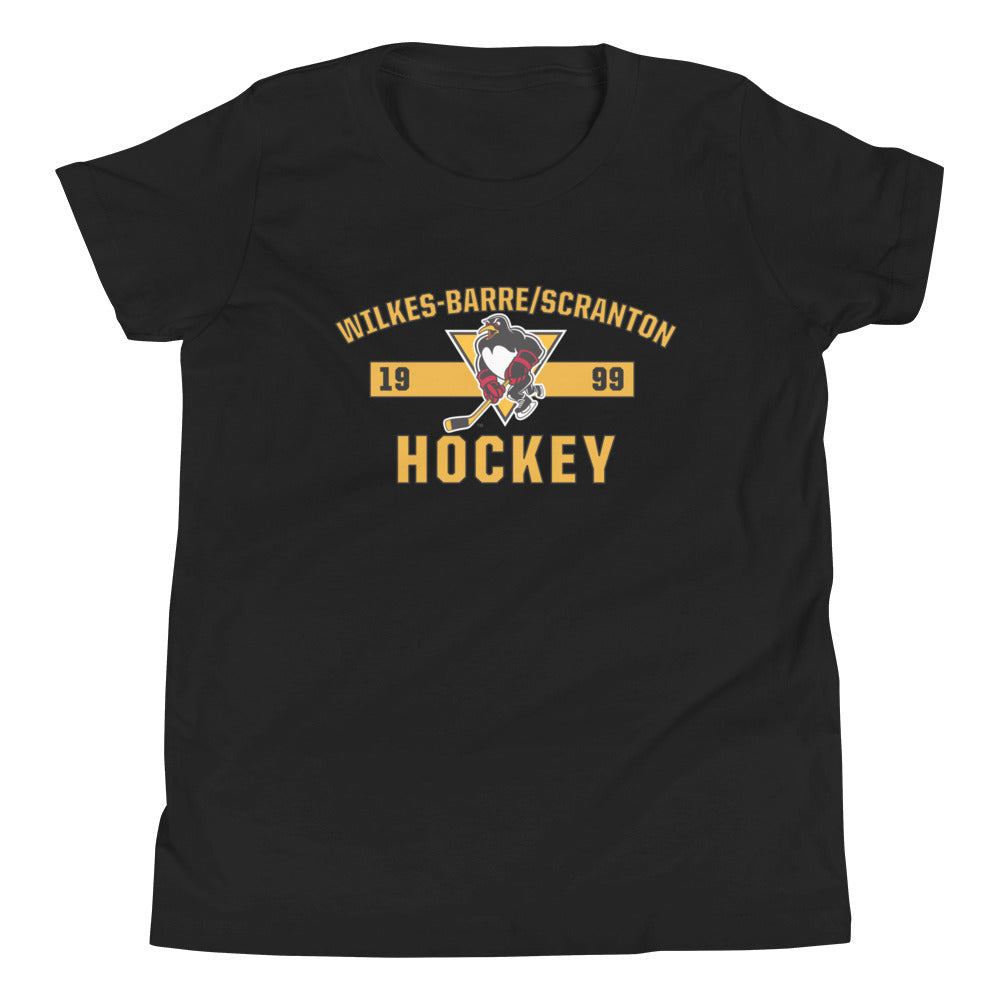 Wilkes-Barre/Scranton Penguins Youth Established Short Sleeve T-Shirt