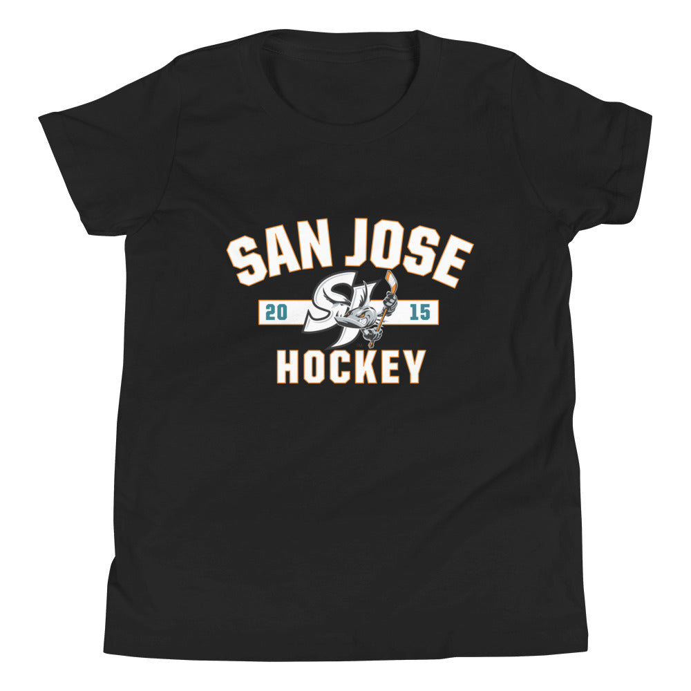 San Jose Barracuda Established Youth Short Sleeve T-Shirt