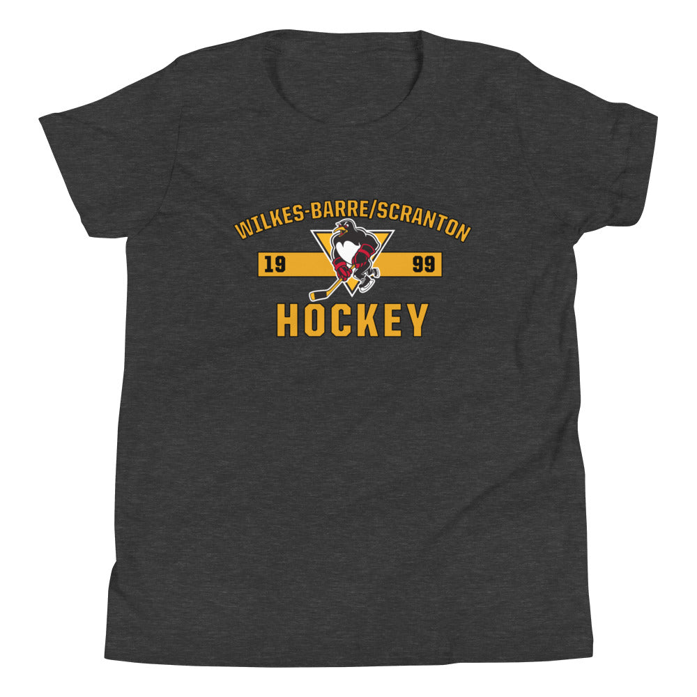 Wilkes-Barre/Scranton Penguins Youth Established Short Sleeve T-Shirt